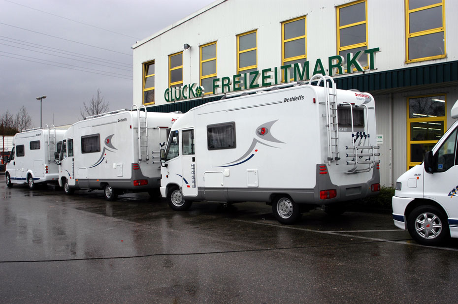 Glück Freizeitmarkt - Foto des 1. Standorts in der Bodenseestraße